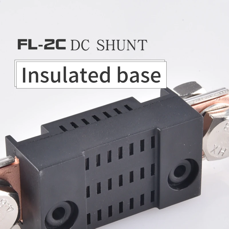 CG FL-2C Shunt 150A  200A 250A 300A 400A 500A 600A 750A 75mV DC Manufacturer With Base Ammeter Current Shunt Resistor