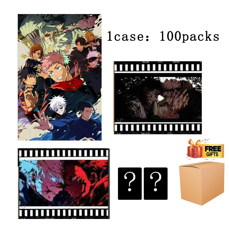 

Коллекция отрывных карт Jujutsu Kaisen, коллекционная ограниченная серия аниме с 3D-тиснением