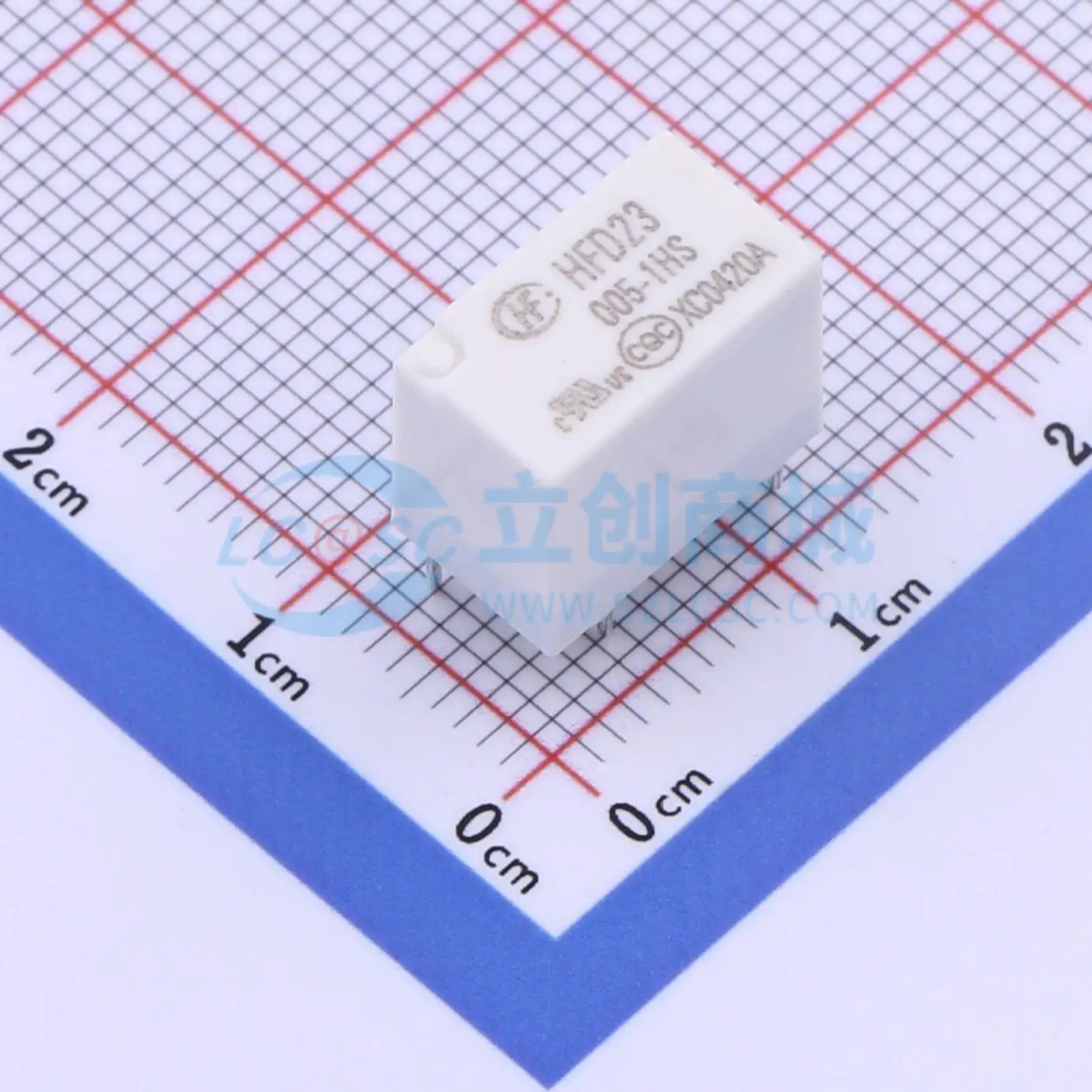 14 шт. HFD23/005-1HS 5V 12.5x7.5мм SPST NO сигнальное реле, электронный переключатель для печатных плат