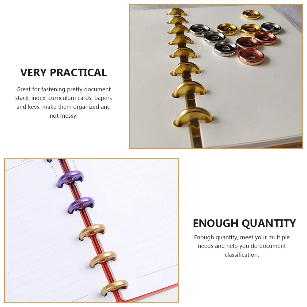 10 قطعة أقراص الموثق متجمد البلاستيك ملزمة مشبك صفحة سلسة بدوره لتقوم بها بنفسك منظمة شكل قلب للمدرسة دفتر مخطط