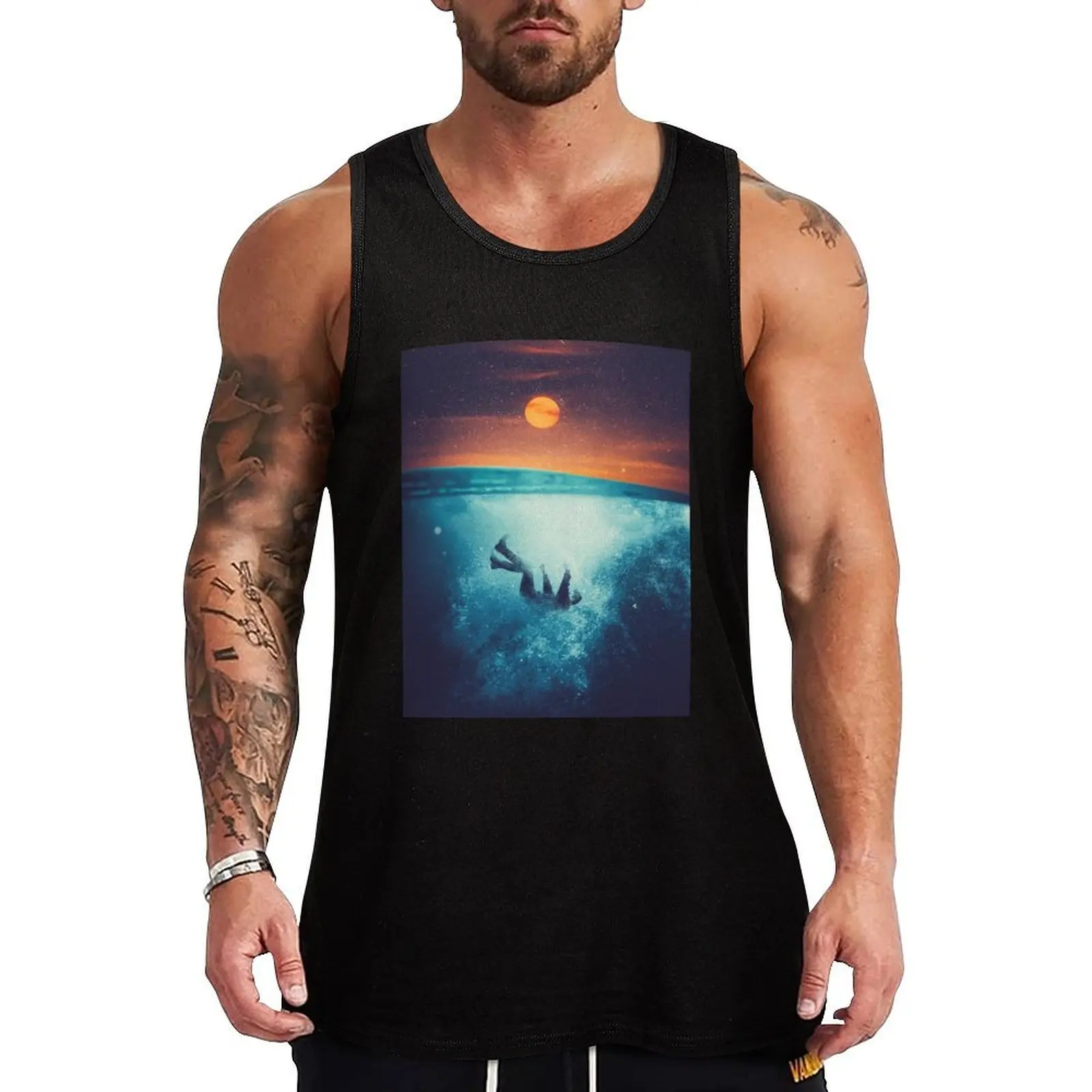 

Immergo Tank Top sleeveless shirts gym t shirt men sleeveless shirt man quick-drying t-shirt