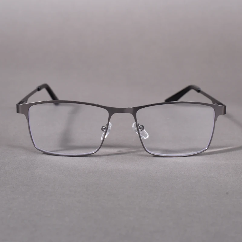 Mai Blume Übergroße Metall Lesebrille Für Männer Rezept Brillen Blau Licht Blockieren Business Platz Brillen Rahmen + 75 – Detail 14