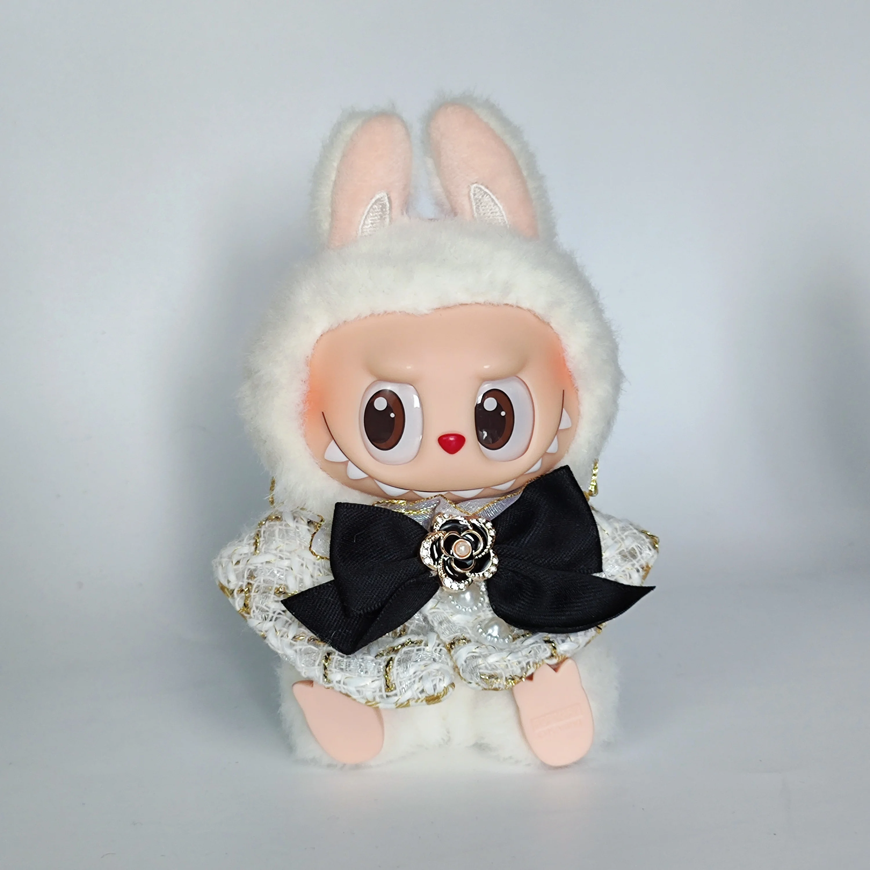 17 سنتيمتر ملابس دمى لابوبو ، إكسسوارات ملابس الوحش ، ملابس ذاتية الصنع ، هدية للأطفال ، الأميرة الحلوة ، فستان عالي الجودة