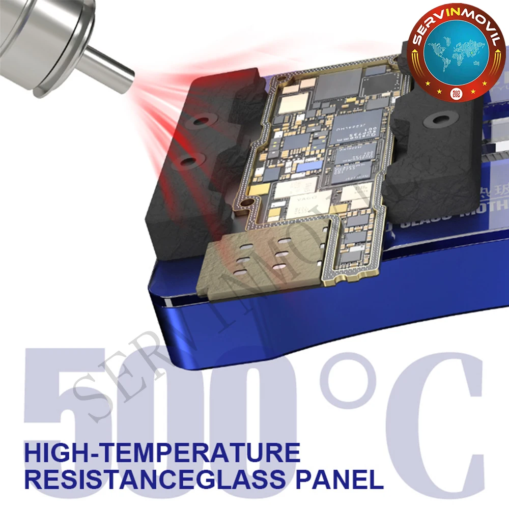 Universal Fixture MECHANIC G-Fix Insulated Glass Motherboard Clamp for PCB Board IC Chip CPU Repair Fixed Holder Clamping Tool