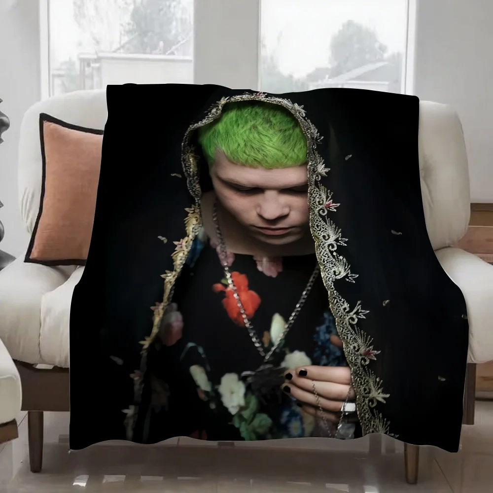 Rapper Y-Yung lean Blanket Perfect Gift For Sofa Office Bed Plane Travel Sleep Read Relax Camping