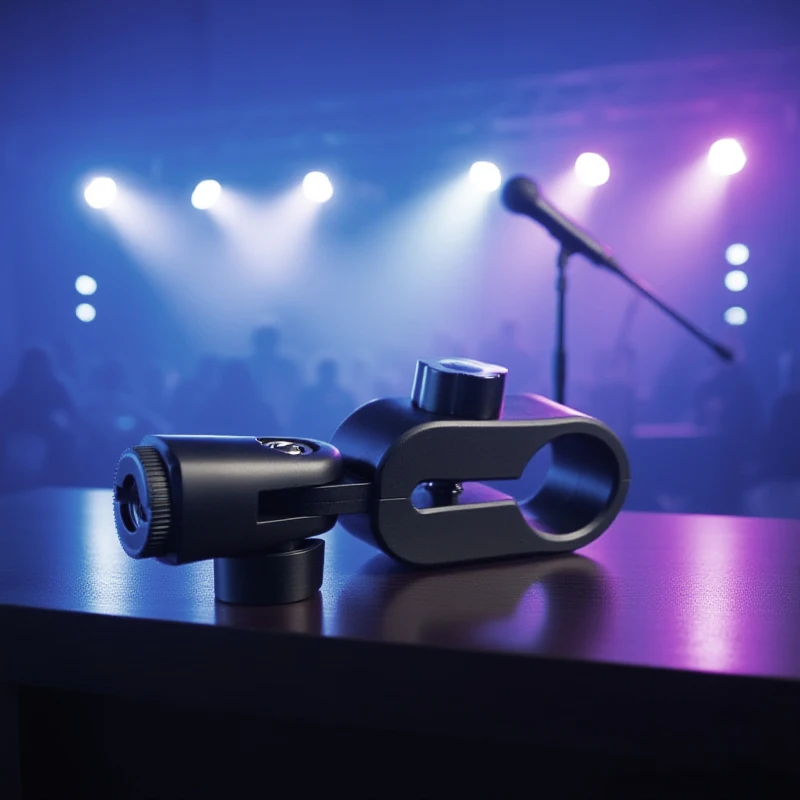 Portable Microphone Shock Mount Mic Clip Holder 240 Universal Microphone Chuck Anti Vibration Podcast Instrument Accessory