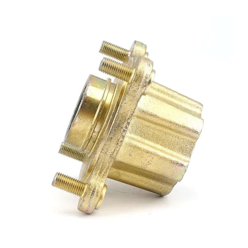 17mm-20mm 110MM*4 Stud Front Disc Brake Wheel Hub Fit For Kandi 110cc 150cc 200cc Go Kart Buggy Karting ATV Quad Bike Parts
