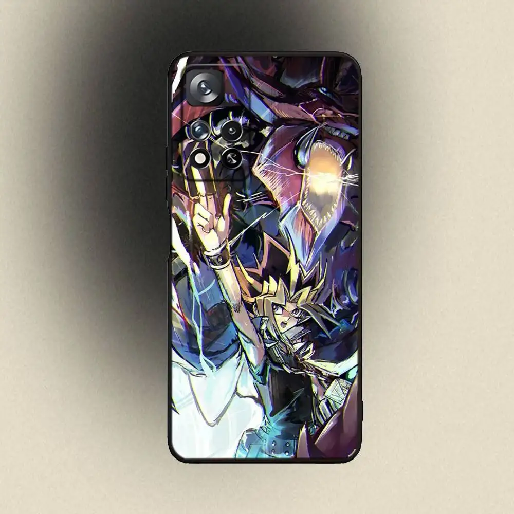 حافظة هاتف أنيمي Y-Yu Gi Oh OCG لهاتف سامسونج جالاكسي A 91,80,73,72,53,52,51,22,5G,Plus,J,Note غطاء أسود ناعم