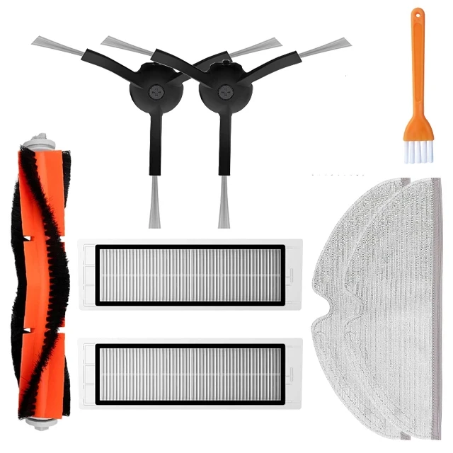 Für XiaoMi Roborock S5 S50 S51 S55 S6 S60 S6 Reine Staubsauger Ersatzteile HEPA-Filter Mopp Tuch Seite/haupt Pinsel Zubehör
