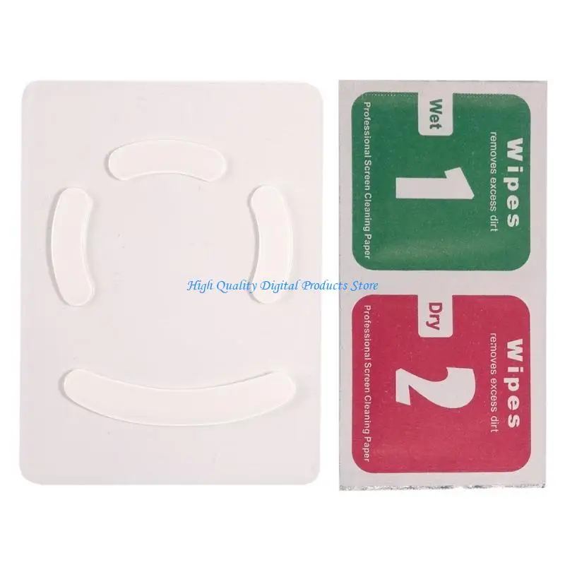 U2je Glass Mouse Feet Clates скользит изогнутые края для GPRO Wireless