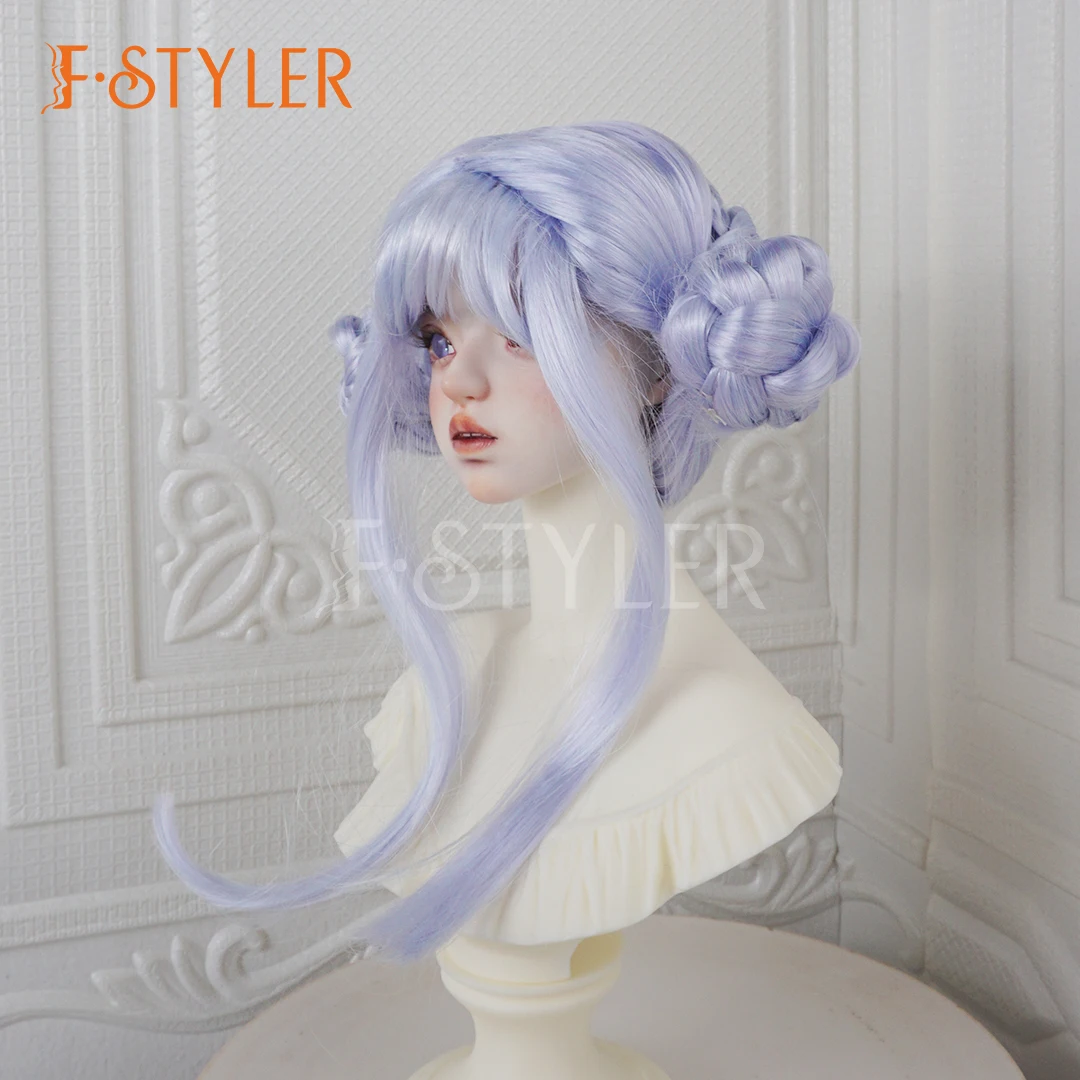 FStyler Doll Wig Temples Charismatic Style BJD Doll Soft Synthetic Mohair Hair Accessories Customization 1/3 1/4 1/6 1/8