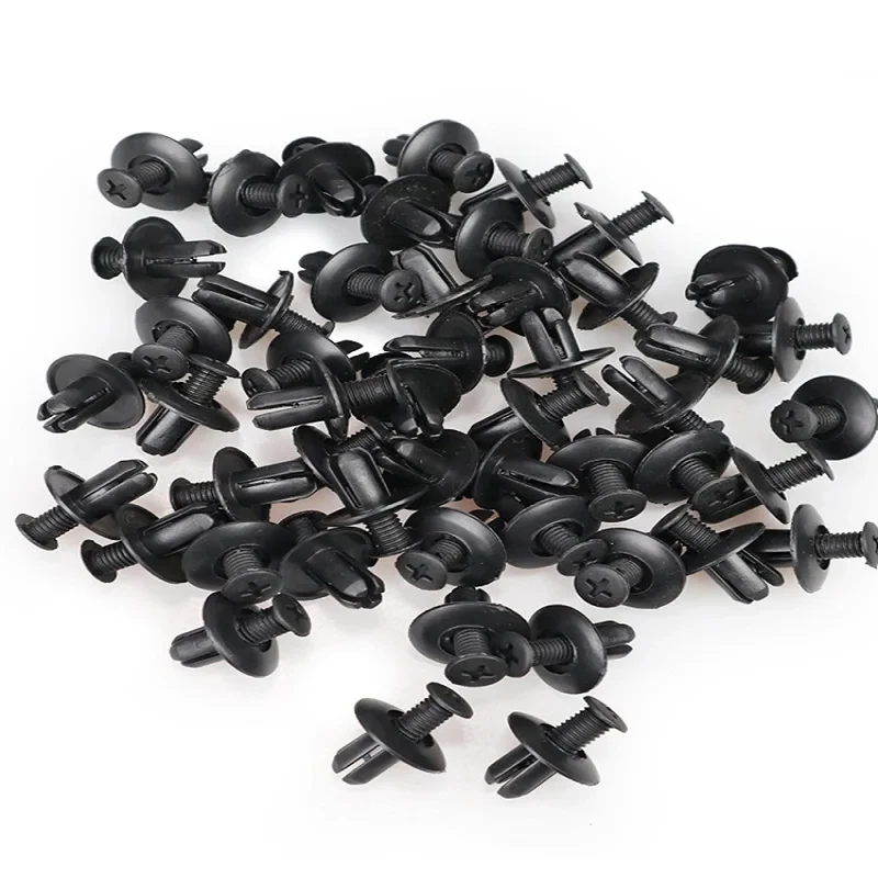 

50/30/10PCS Car Screws Car Fender Trunk Clip Plastic Screws Fixing Clips Fasteners Clip Clips Expansion Bolts Car Accessories