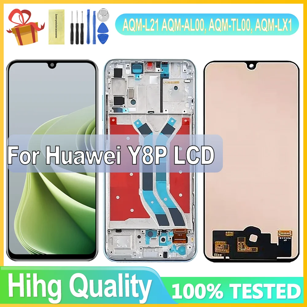 

Новинка 6,3, сенсорный ЖК-дисплей для Huawei Y8p 2020 Global / P Smart S, дисплей для Huawei Enjoy 10s LCD/ Honor 30i