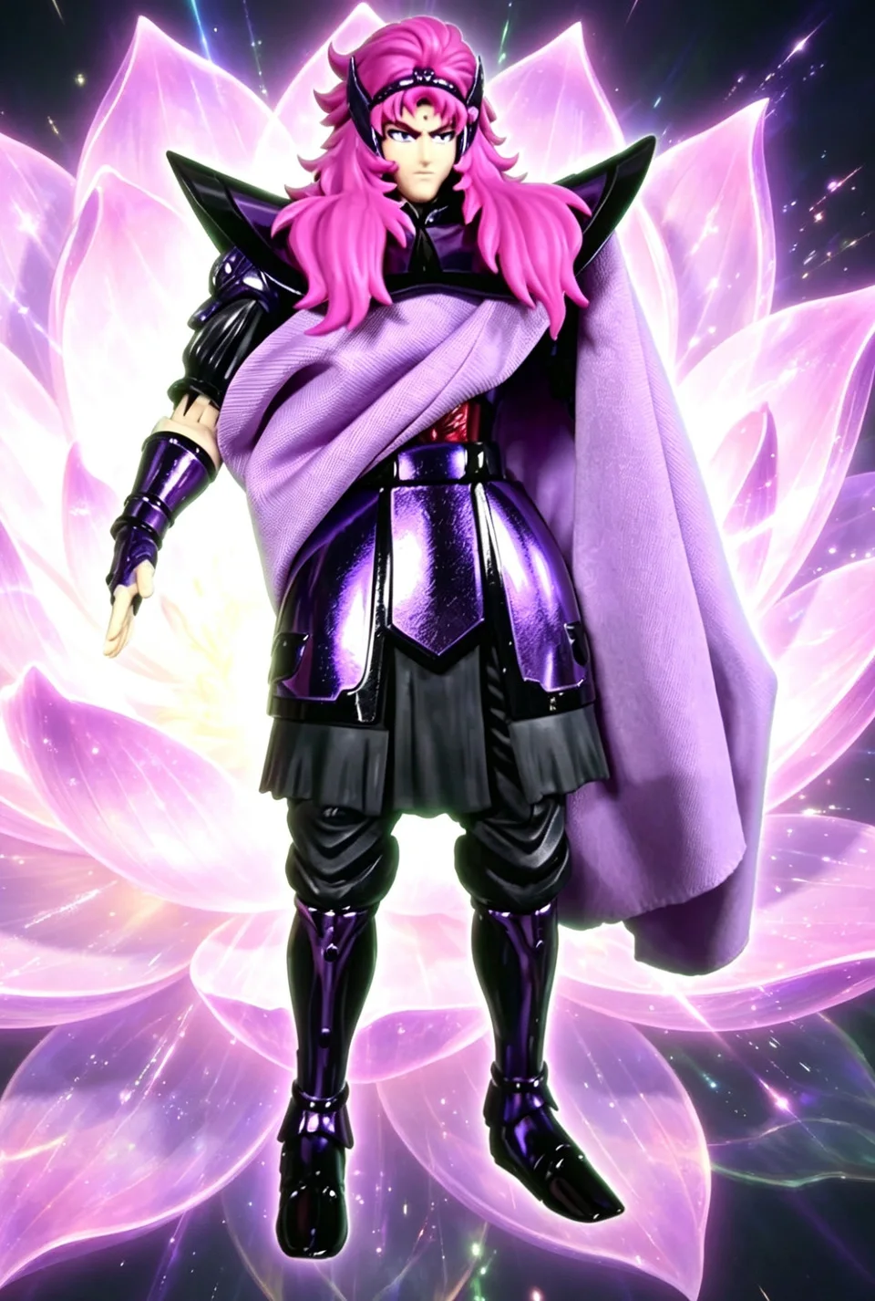 

JM.MST Saint Seiya Cloth Myth EX Lotos Aghora Peacock Silver Knights of The Zodiac Action Figures Collection Gifts Toys
