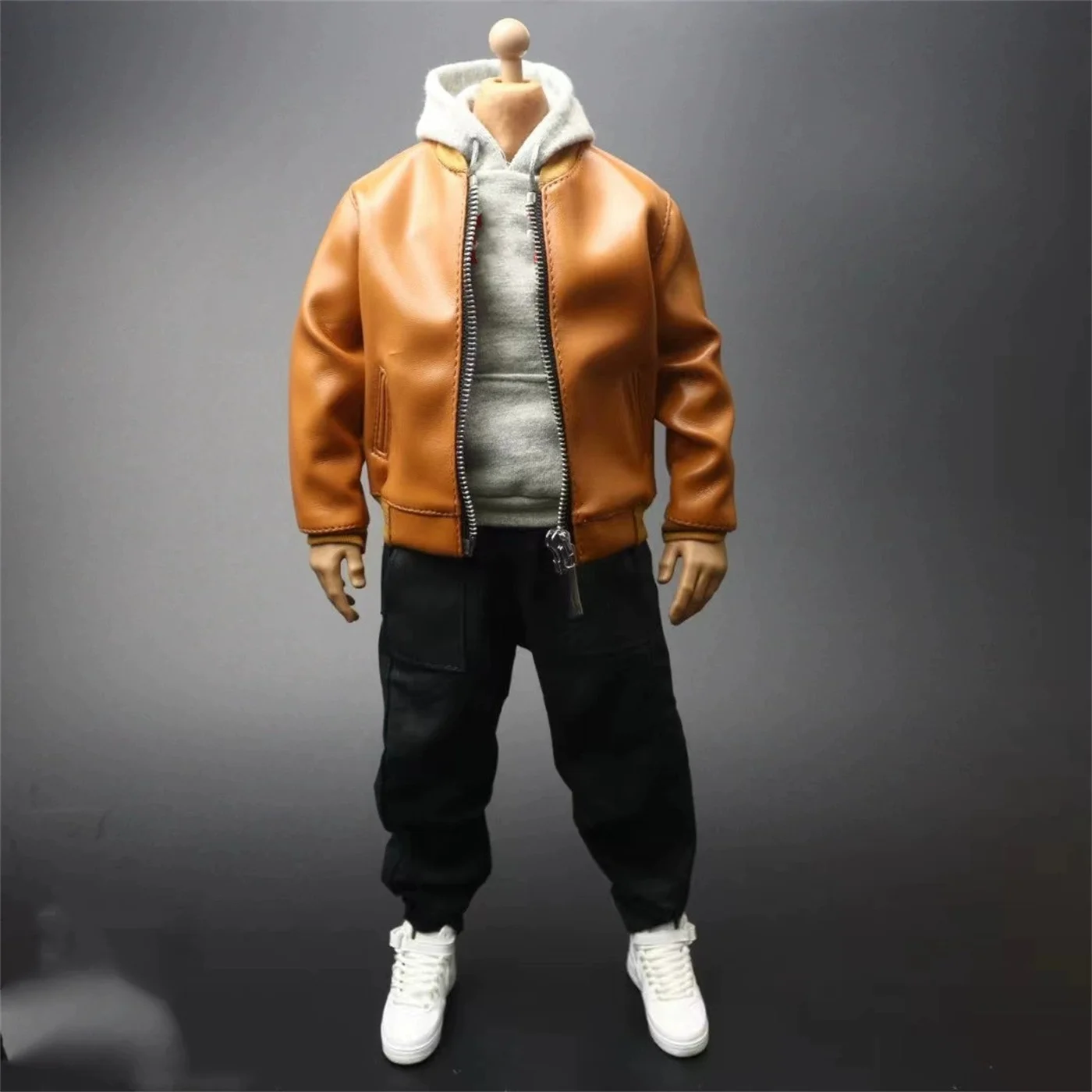 

1/6 Leather PU jacket Man Suit casual clothes Coat Toys for 12inch Aciton Figure Model Toys