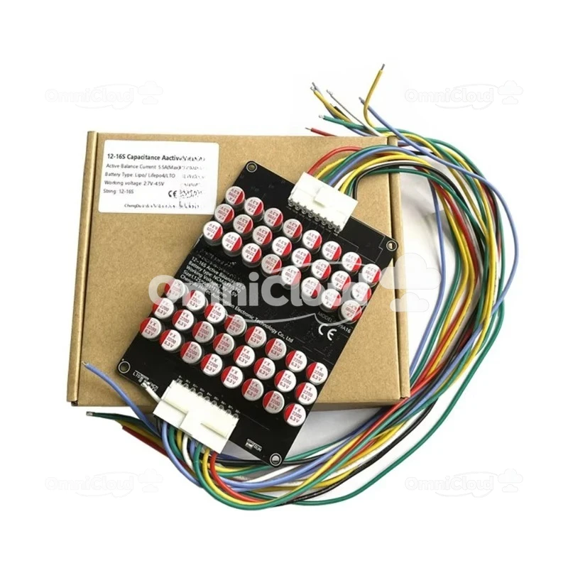

Battery Equalizer 48V 12S -16S 5A 5.5a LiFePO4 Lithium Lipo lco Battery Energy Active Equalizer Capacitance Equalizer
