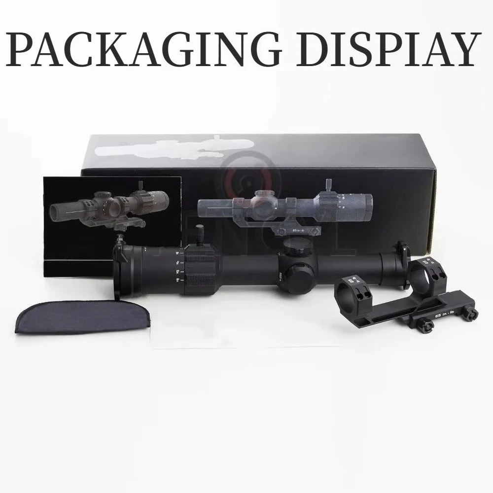 Qriginal TG MSR 1-6x24mm Riflescope Second Focal Plane（SFP ）High Performance 6x optical system waterproof shockproof