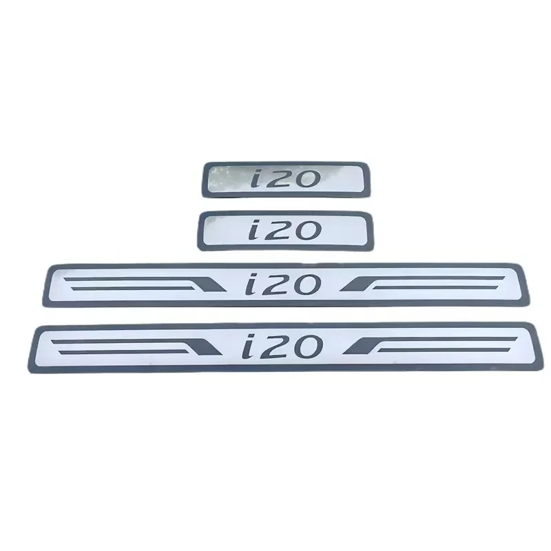 2015-2024 For Hyundai i20 Elite stainless steel car door sill protector Thresholds car door guard Stickers Accessories