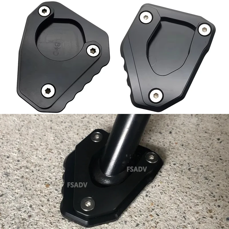 

For BMW G310GS G310R G310 R G 310 GS G 310R 2017-2019 2018 Kickstand Extension Pad Foot Side Stand Extension Plate