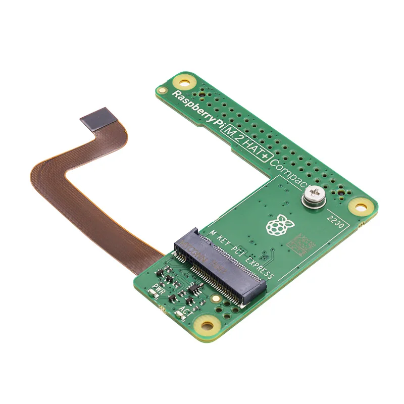 Picture 4: Raspberry Pi M.2 HAT+ Official Interface Board, M.2 HAT+ Compact Designed for Raspberry Pi 5, Compatible with 2230 / 2242 Sizes