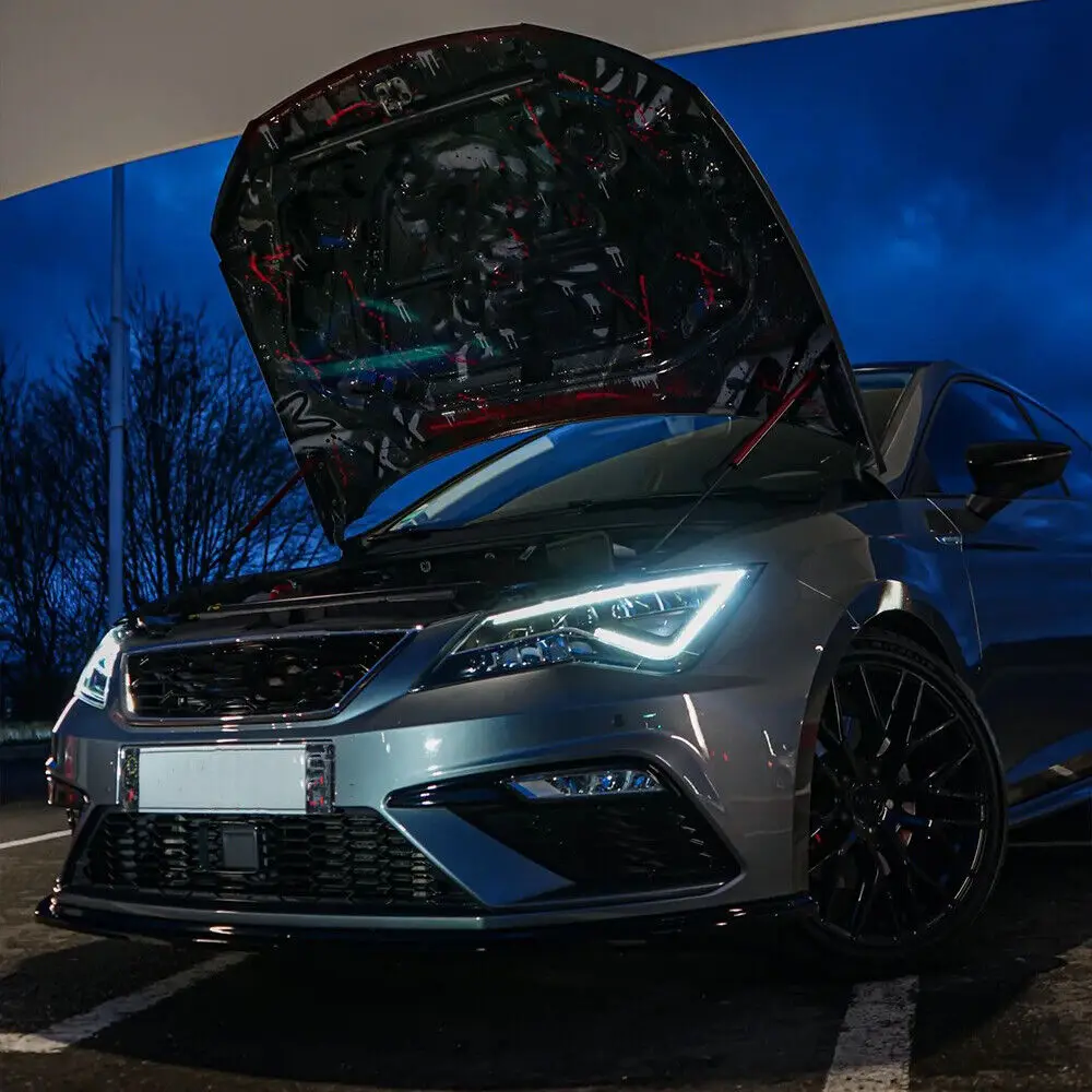 White LED Headlight DRL Board For 2017-2020 Seat Leon MK3 5F Cupra Daytime Running Lights Board Module OEM 5F0941475A 5F0941476A - view 2
