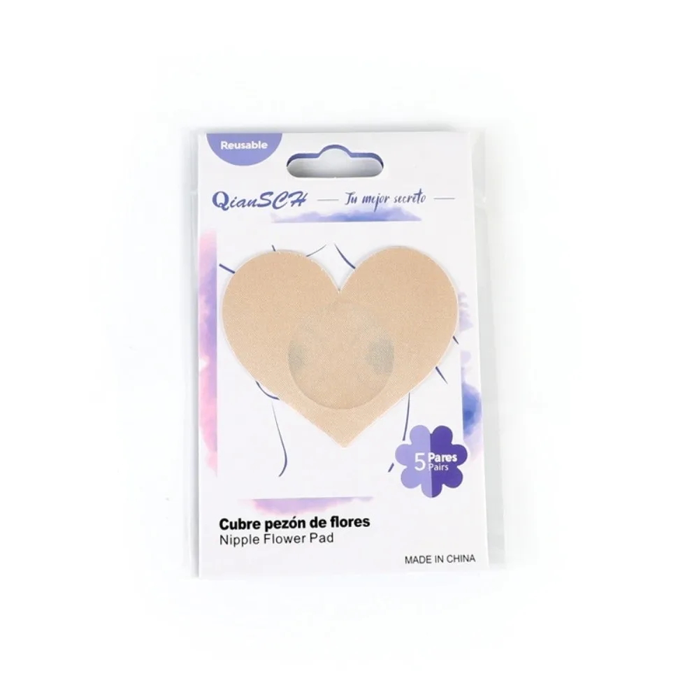 New Flower Adhesive Nipple Covers Invisible Breathable Nipple Stickers Self Adhesive Ultra-Thin Breast Stickers for Sexy Dress