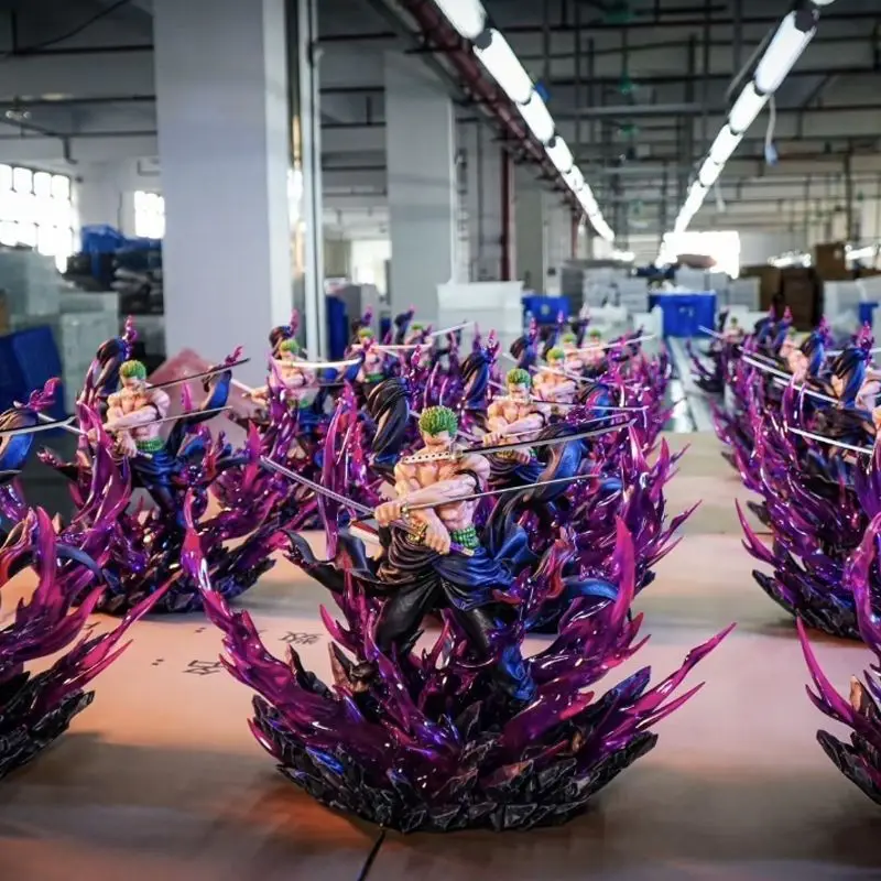 

JT One Piece Roronoa Zoro Anime Figure Zoro Force Max Statue 30cm Model Action Figurine PVC Desk Ornament Figma Collectible Toys