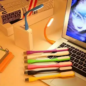 Mini USB LED ışık lambası okuma, kitap için ampul, defter, Kamp, Gece lambası, LED ışık, enerji tasarruflu ışık, taşınabilir bilgisayar cihazı, rastgele renk, 5 adet 6 Büyük satış, bir dizüstü bilgisayarın klavyesine yol açtı-no. 1