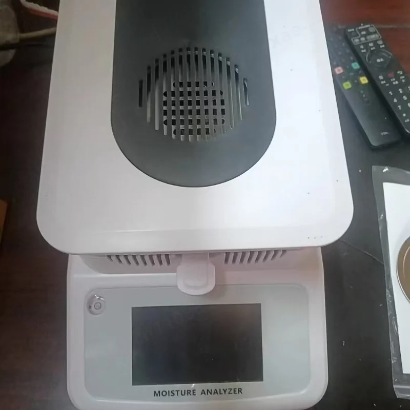Smart Halogen Moisture Tester for Agriculture Grain Feed Plastic Sludge Solid Content Quick Analysis Machine