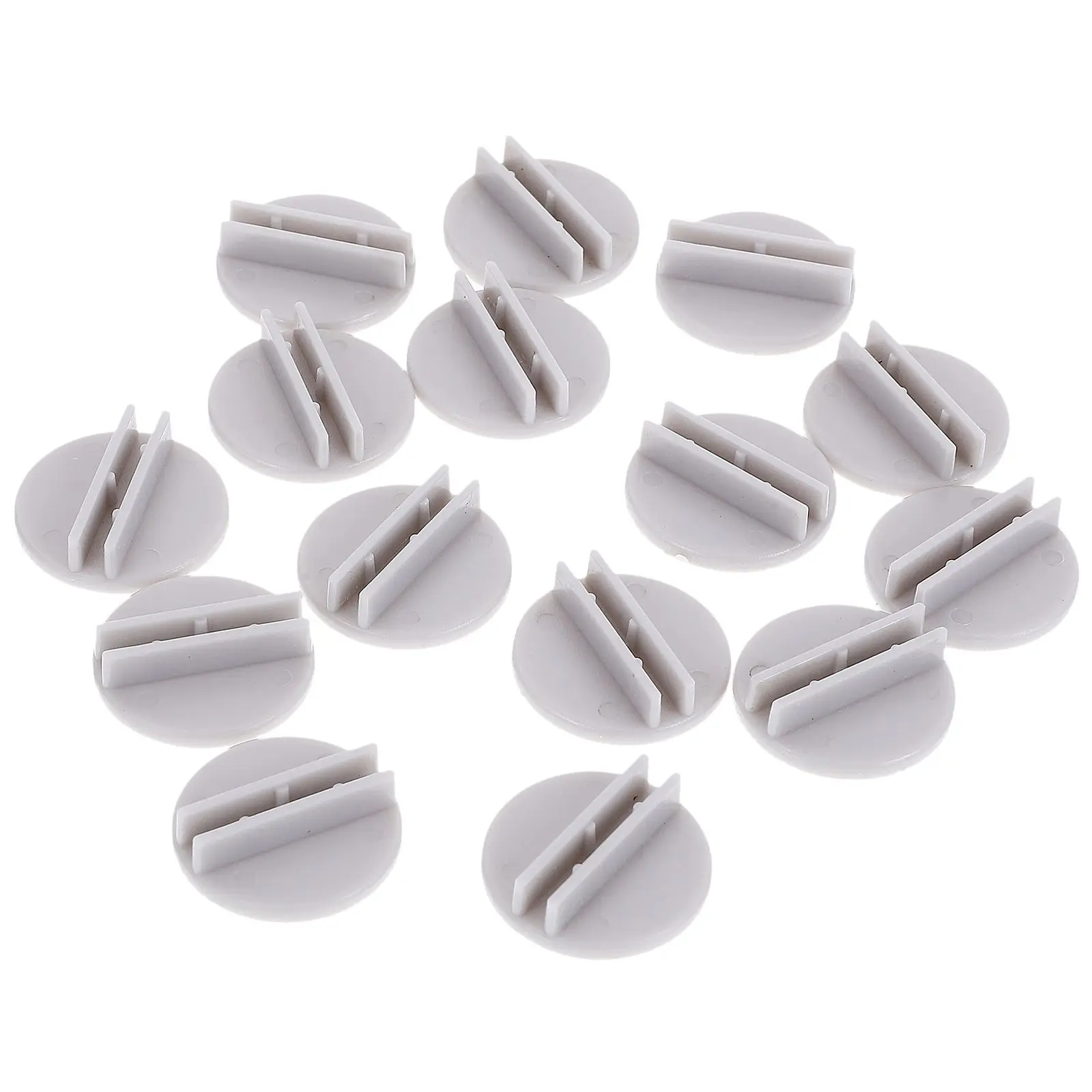 

15pcs Chess Accessories Holder 2.5cm Random Color Sturdy Plastic Business Card Game Card Holder Organizer Game Stand