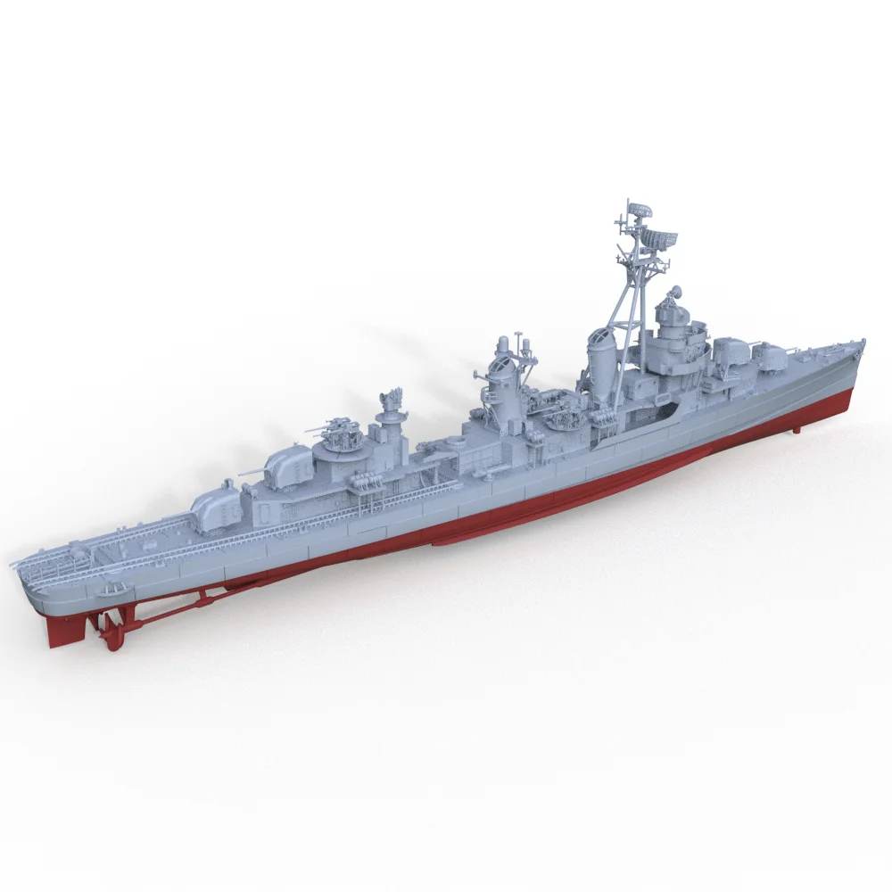 SSMODEL SSC729 1/350 1/700 ミリタリーモデルキット ドイツ Z21 駆逐艦 Z4 1960 フルハル
