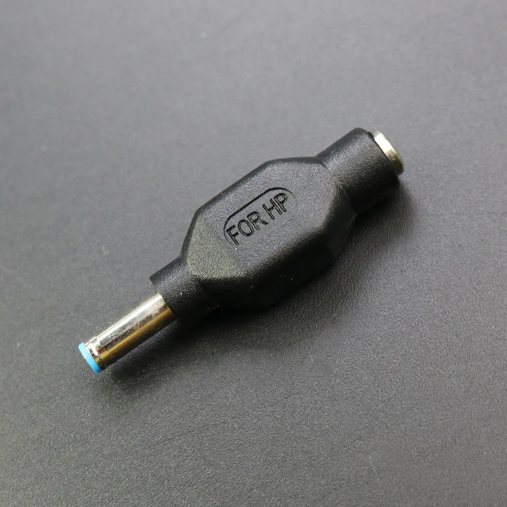 1 Pz 1 PC Adattatore di Alimentazione Fonte DC Spina di Alimentazione 4.5x3.0 Maschio a 5.5*2.1 Femmina Per HP Ultrabook Laptop