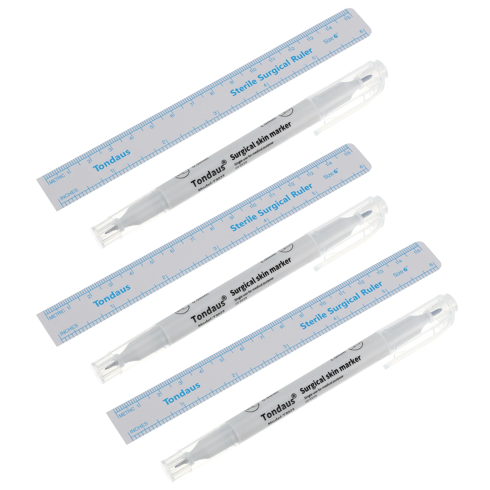 10pcs Surgical Skin Marker Pens Professional Double Head Marker Pens