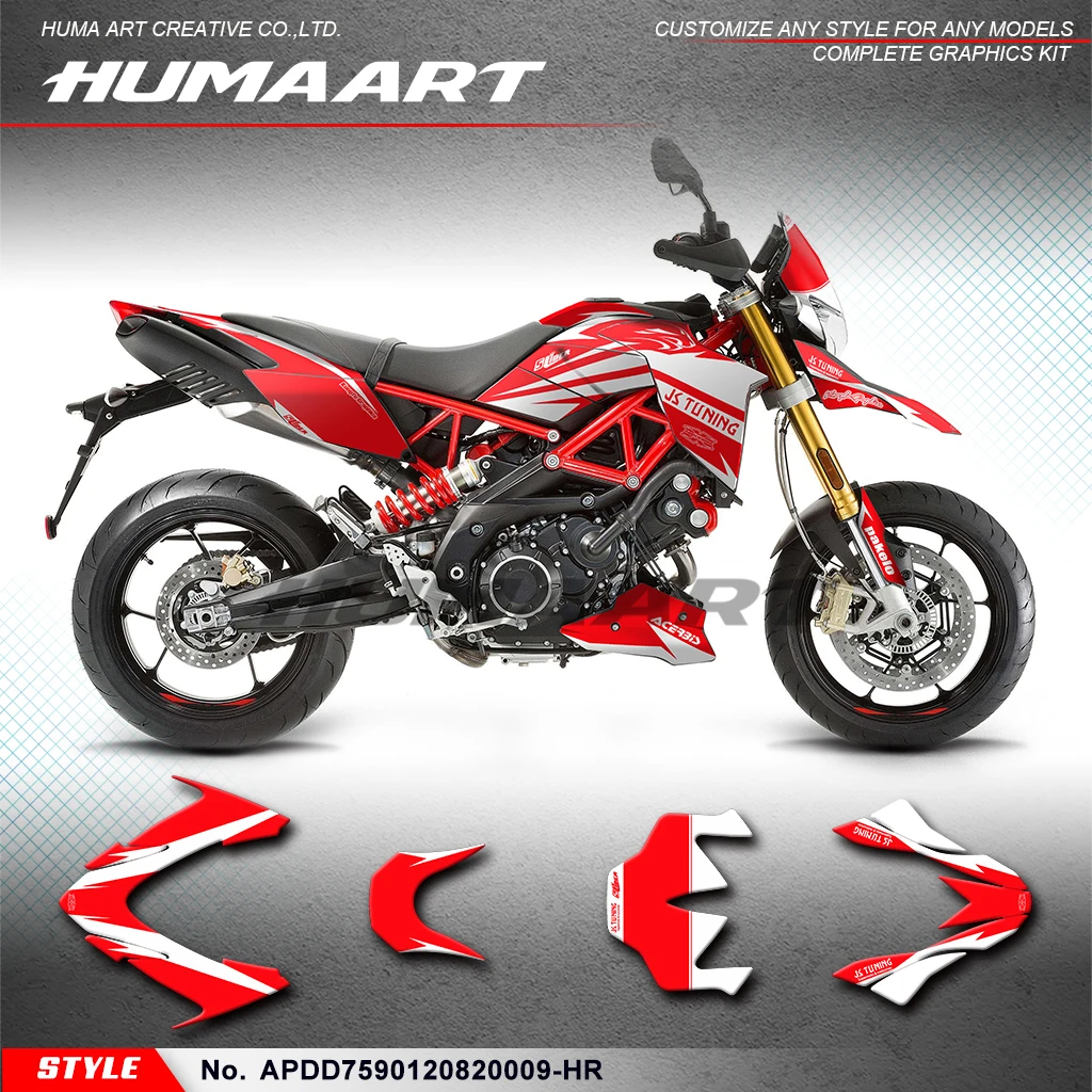 

Графические ламинированные наклейки huпера для Aprilia Dorsoduro 750 900 1200-2008, APDD7590120820009-HR