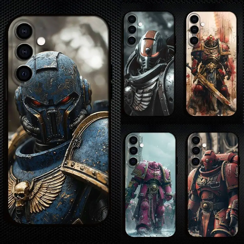 

B-Blood A-Angels W-Warhammeres Titus Phone Case For Samsung Galaxy A73,A72,A71,A70,A53,A52,A51,Others Soft Black Cover