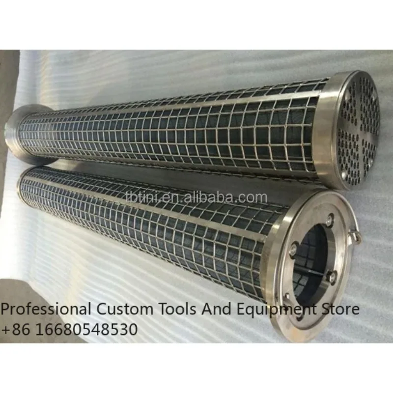 ErHigh Purity 99.8% Titanium Anode Mesh Cylindrical Basket for Electroplating & Galvanizing with Cutting Bending Welding Service