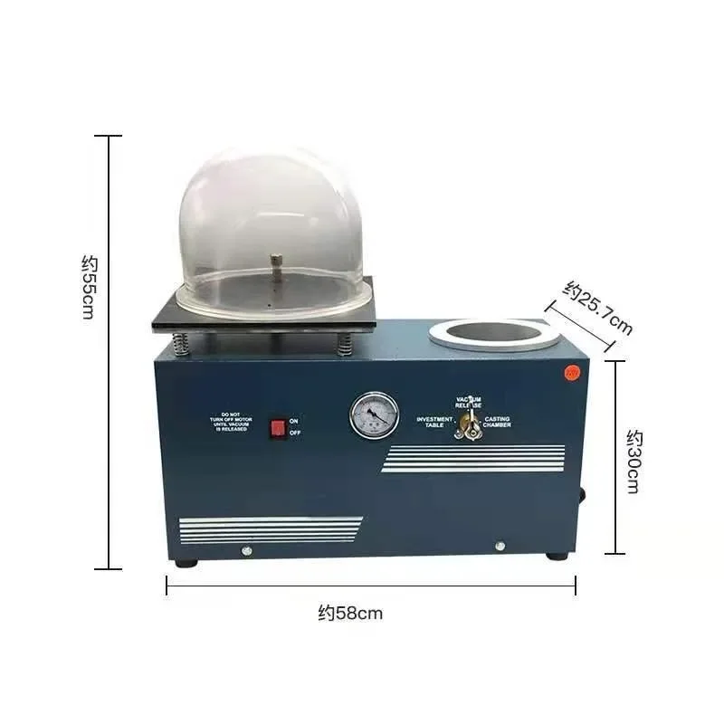 Small conjoined casting machine, vacuuming jewelry plaster mold casting equipment machine