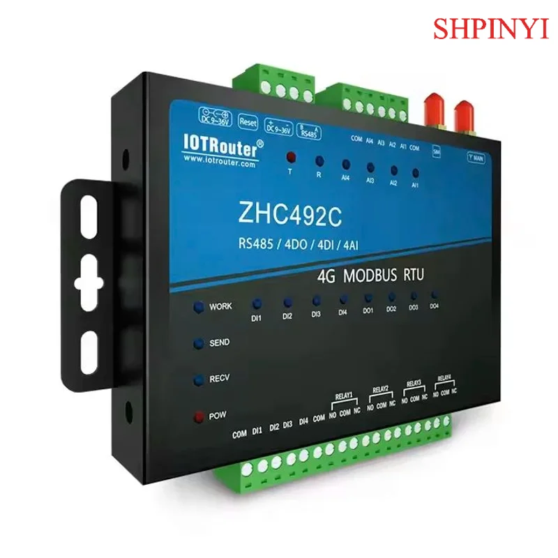 Modbus LTE Gateway 4G GPRS CAT1 Modem RS485 DI AI DO Ports TTL IoT MQTT HTTP Multi Mode  Gateway  Communication