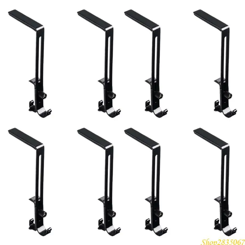Modern Black Iron Hitches Vertical Storage System For Holiday Decorations And Winter Accessories 831F