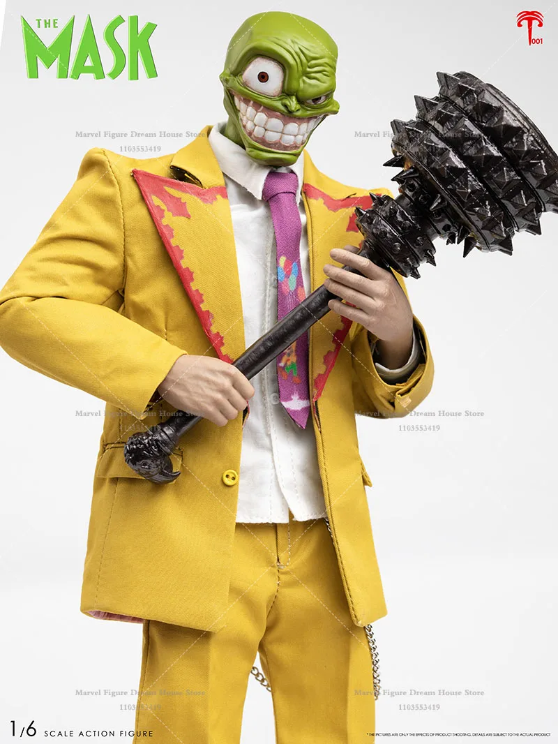 XT001 1/6 échelle masque mystérieux Absurd histoires d'aventure comédie noire Film fantastique 12 pouces ensemble complet figurine soldat masculin