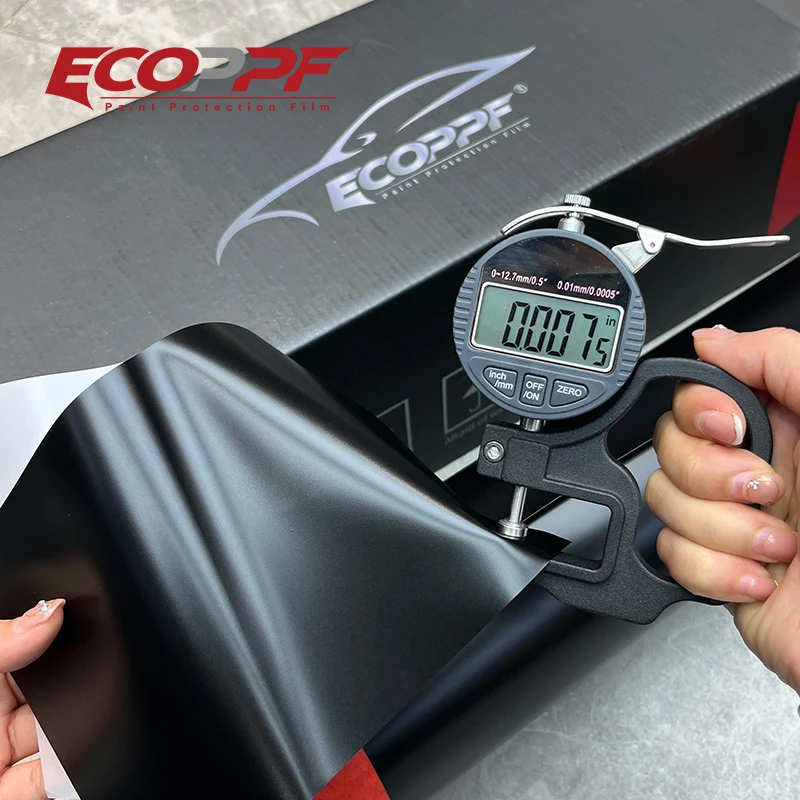 

Matte Black Scratch Resistant Nano Coated Strong Stretch Paint Protective Film High Hydrophobic TPU PPF