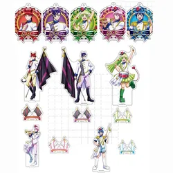 Anime Asmodeus Iruma Game Valac Clara Acrylic Stand Figure Doll Keychain Keyring for Gift