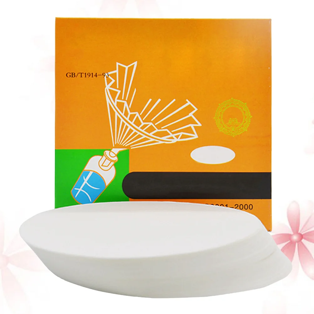 

7Cm Premium Round Qualitative Filter Paper For Chemistry Lab Oil Analysis Discs Test Sheets Teaching Equipment