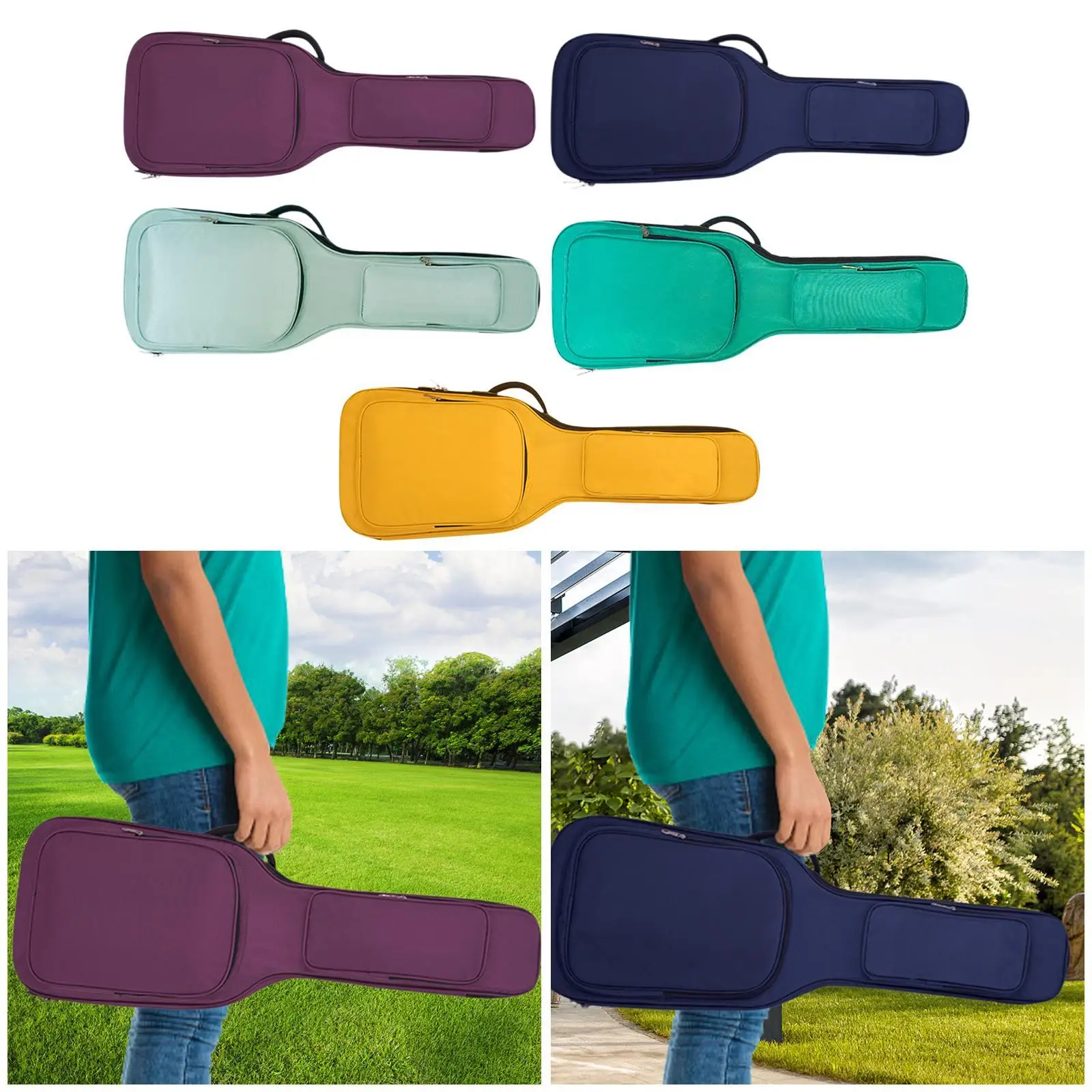 

Thickened Guitar Bag Portable Guitar Gig Bag Guitar Backpack for Classical Guitar