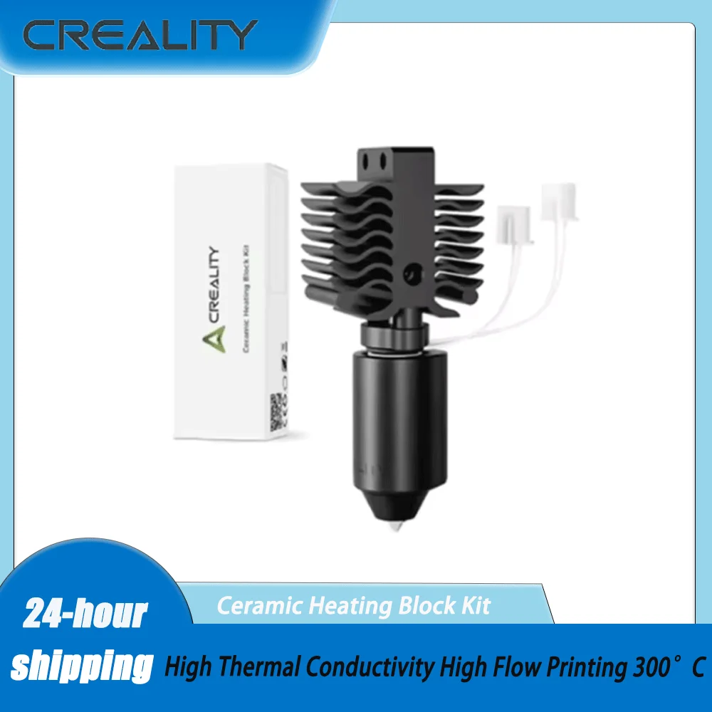 Creality Ender 5 Max Ceramic Heating Block Kit High Thermal Conductivity High Flow Printing 300°C Temperature Resistance