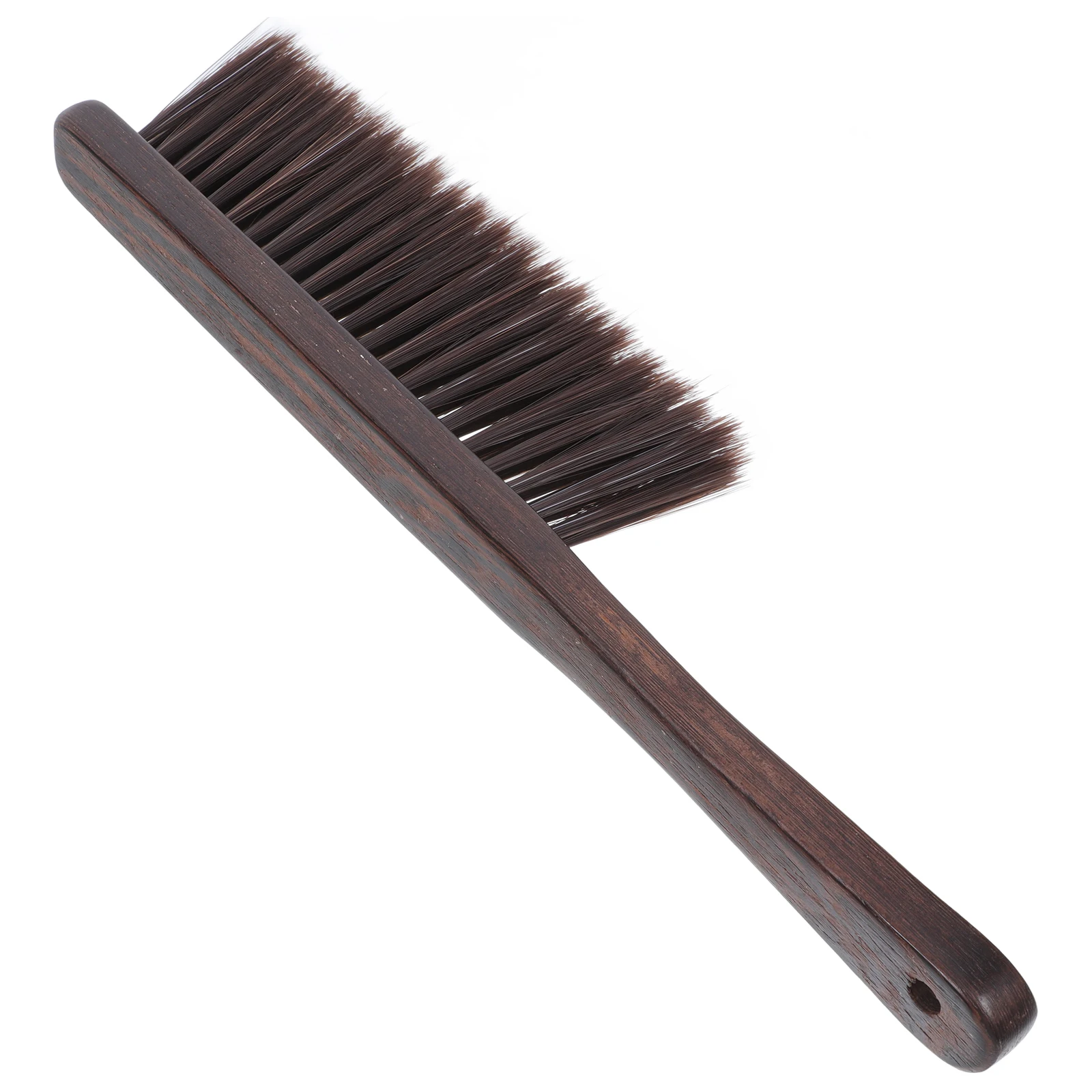 

Soft Bristle Fireplace Brush Wooden Handle Long Handle Whisk Broom Dust Cleaning Brush for Sofa Bed Car Furniture