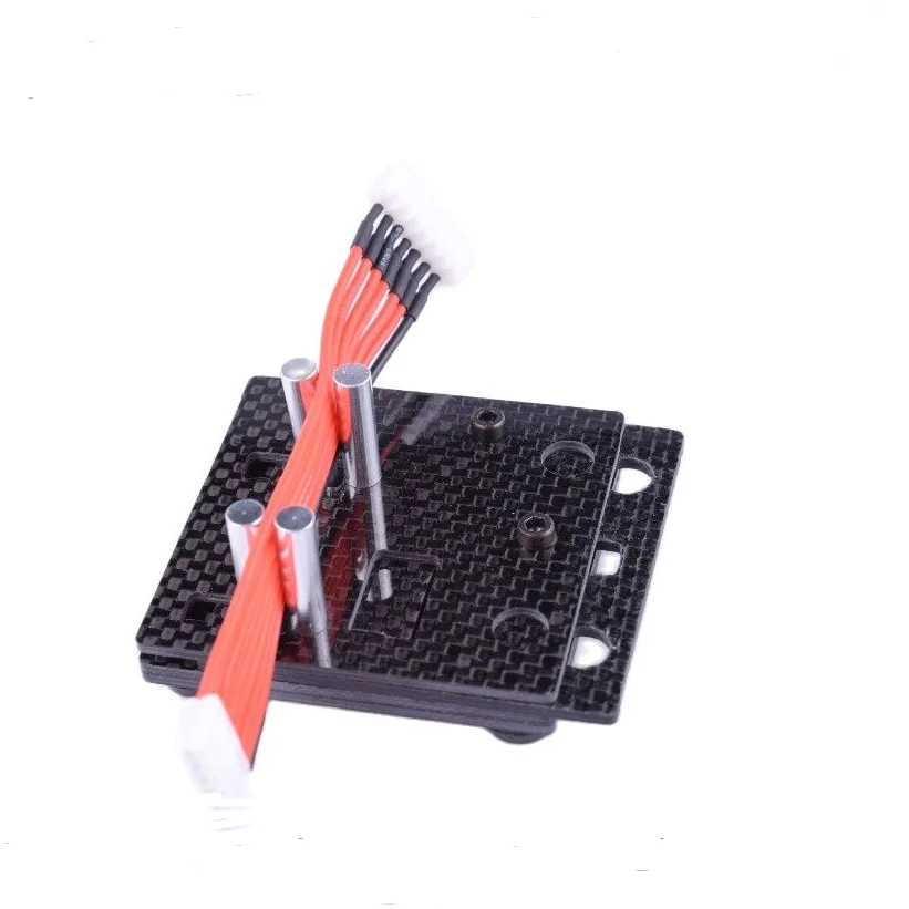 Black carbon fiber Mr Grippy soldering jig solder helper for RC car and battery connectors and cables accessories