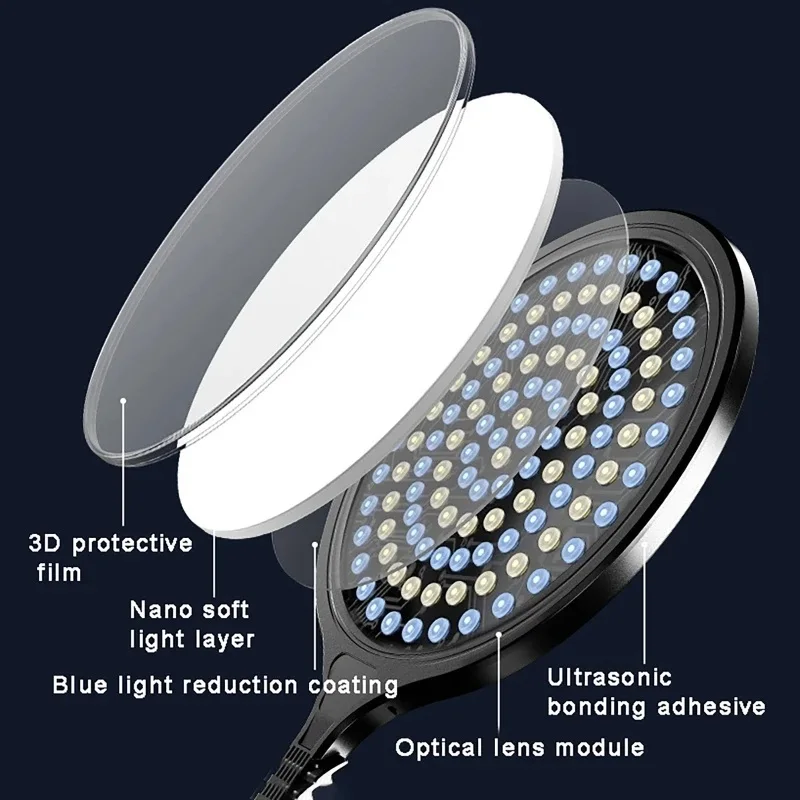 Lámpara LED de Relleno para Selfies, Luz de Video de Panel Grande Bicolor 3000K-6000K, Iluminación para Fotografía, Transmisión en Vivo, Estudio Fotográfico, Luz de Buceo