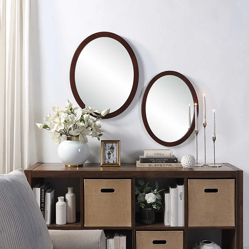 Large Full Body Mirror Light Room Design Desk Decoration Home Vanity Aesthetic Mirrors Korean Interior Espelho Makeup Lighting