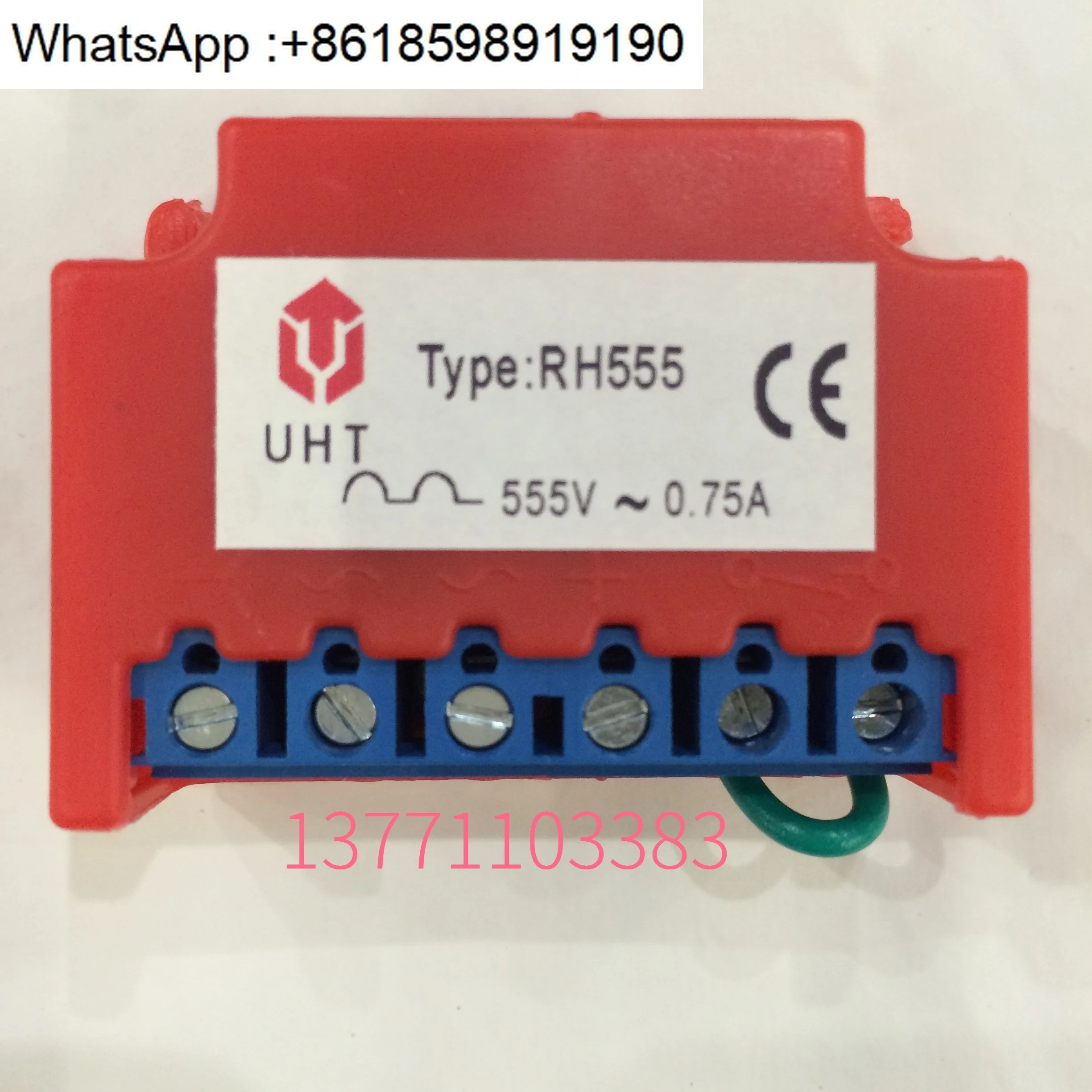 

Модуль выпрямителя UHT RH555 555 В 0,75 А Тормозной выпрямитель двигателя DRH55 LRH555 FRH555